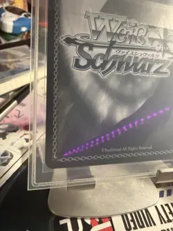Signed Weiss Schwarz Card Overlord Ainz OVL/SE54-57EX SEC Foil Japanese NM - Image 3