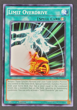 Yugioh - 1x Limit Overdrive - SDSE-EN025 - NM - 1st Edition - Common Spell 2015 - Image 1