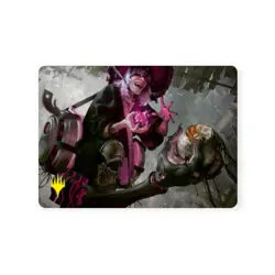 Undercity Scrounger Art Card (Gold-Stamped) - Kamigawa: Neon Dynasty (ASNEO) - Image 1