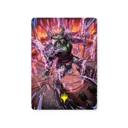 Hidetsugu, Devouring Chaos Art Card - Kamigawa: Neon Dynasty (ASNEO) - Image 1