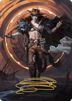 Oko, the Ringleader Art Card (29/54) (Gold-Stamped Signature) Art Series:(ASOTJ) - Image 1