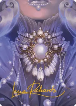 Pearl Medallion Art Card (Gold-Stamped Signature) - Art Series: ModernHorizons3 - Image 1