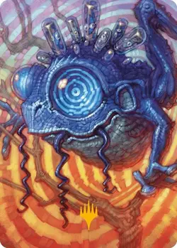 Psychic Frog Art Card (Gold-Stamped Planeswalker Symbol) - Art Series: - Image 1