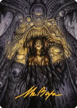 Chthonian Nightmare Art Card (Gold-Stamped Signature) - Art Series: - Image 1