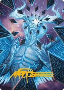Ugin's Binding Art Card (Gold-Stamped Signature) - Art Series: Modern Horizons 3 - Image 1