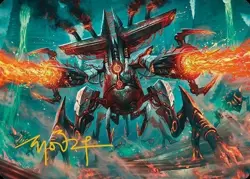 Exterminator Magmarch Art Card (Gold-Stamped Signature) - Art Series: - Image 1