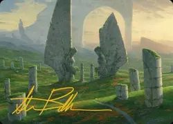 Monumental Henge Art Card (Gold-Stamped Signature) - Art Series: - Image 1
