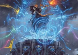 Flusterstorm Art Card (Gold-Stamped Signature) - Art Series: Modern Horizons 3 - Image 1