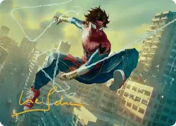Spider-Man India Art Card (Gold-Stamped Signature) - Art Series: - Image 1