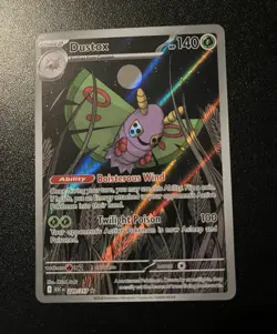 Pokemon Dustox Card 220/217 Stage 2 140HP 100 Attack Holo English Nintendo - Image 1