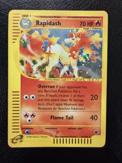 Rapidash - 26/165 - Pokemon Expedition Holo Rare Card LP - Image 1