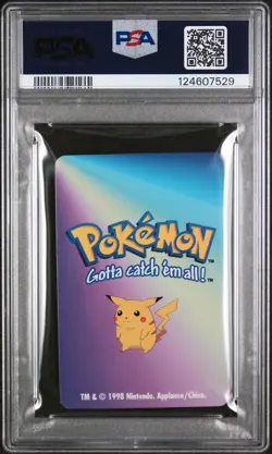 1998 KFC POKEMON CARD GAME #143 SNORLAX PSA 9 - Image 2