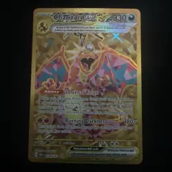 Pokemon TCG Charizard EX Hyper Rare Holo Card 228/197 Sv03: Obsidian Flames - Image 1