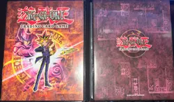 2 Yu-Gi-Oh Vintage Collection Binders Yugi & Kaiba 1996 W/ Cards Lot - Image 2