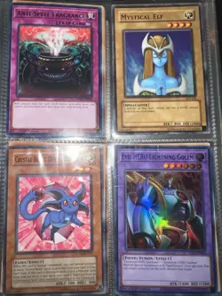 2 Yu-Gi-Oh Vintage Collection Binders Yugi & Kaiba 1996 W/ Cards Lot - Image 5