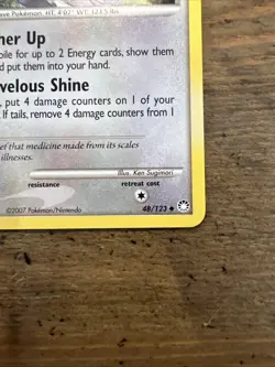 Gabite 48/123 Prerelease Stamped Promo Mysterious Treasures Pokemon Card. NM-M - Image 4