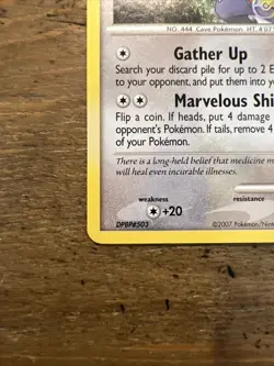 Gabite 48/123 Prerelease Stamped Promo Mysterious Treasures Pokemon Card. NM-M - Image 5