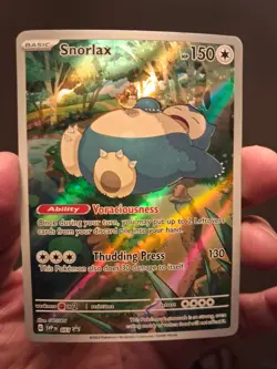 Snorlax 051 Sv: Scarlet & Violet Promo Cards Holo - Image 1