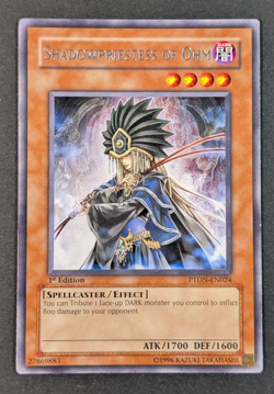 Yugioh TCG - 1x Shadowpriestess of Ohm - PTDN-EN024 - NM/LP - 1st Edition - 2008 - Image 1