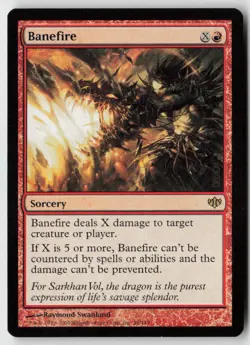 MTG Banefire [CON - 58] LP 3-44 - Image 1