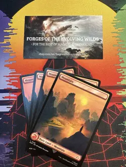 Mountain 0108 Full Art x4 4x 4 ACR Assassin's Creed - Image 1