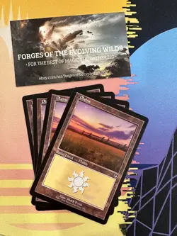 Plains 439 Retro x4 4x 4 - MTG - CMM - Commander Masters - Image 1