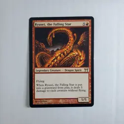 Ryusei, the Falling Star - Kamigawa - Magic the Gathering - MTG - Light Play LP - Image 1