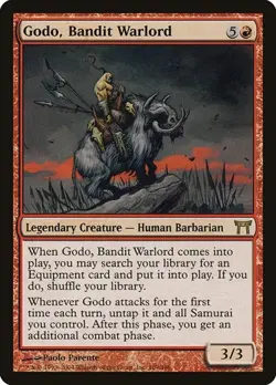 Godo, Bandit Warlord CHK LP MTG - Image 1