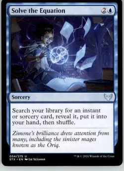 Solve the Equation - Strixhaven: School of Mages - 54 - LP Magic: The Gathering - Image 1