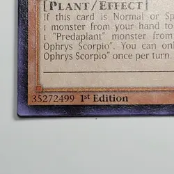 Yugioh TCG - Predaplant Ophrys Scorpio - MACR-EN009 - NM - Rare - 1st Ed - 2017 - Image 4