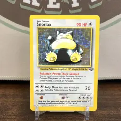 Pokemon Snorlax 11/64 Jungle Holo Rare Unlimited 90 HP Card The Pokemon Company - Image 1