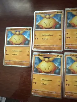Pokemon TCG Makuhita 068 Promo Holo Foil LOT (7 Cards) Perfect Order - Image 4
