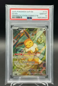 Pokemon Eevee Promo Holo Scarlet & Violet SVP 173 PSA 10 English - Image 1