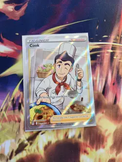 Cook TG25/TG30 Lost Origin Trainer Gallery NM Full Art Pokemon Card - Image 1