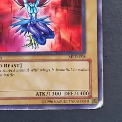 Yugioh TCG - Harpy Lady (Uncensored OG Artwork) - MRD-008 - HP 1st Vintage 2002 - Image 4
