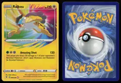 Raikou 050/185 Amazing Rare Vivid Voltage Pokemon NM - Image 3