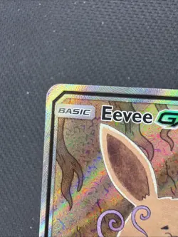 Pokemon Eevee GX TCG Black Star Prom SM233 MP. Front Is Good Please See Pics - Image 2