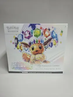 Pokemon Center Exclusive Prismatic Evolutions Elite Trainer Box ETB SEALED 2025 - Image 1