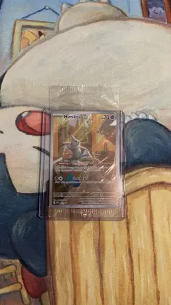 Pokemon - Mimikyu SVP 075 Full Art - Promo Paldean Fates SEALED In The Plastic - Image 1