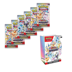 Pokemon TCG Prismatic Evolutions : Surprise Box and Booster Bundle - Sealed - Image 2