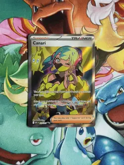 Canari 257/217 Me: Ascended Heroes Holo Full Art Pokemon - Image 1