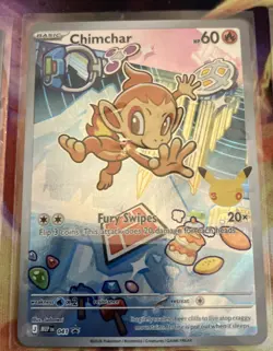 Pokemon First Partner Illustration Rare Turtwig Chimchar Piplup 30th Anniversary - Image 3