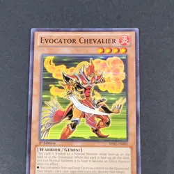 Yugioh TCG - Evocator Chevalier - BP02-EN085 - NM - 1st Ed - Common Monster 2013 - Image 5