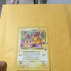Pokemon ______'s Pikachu Promo Holo 24/53 Celebrations Promo English - Image 3