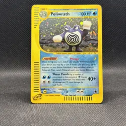 Poliwrath 024/165 Expedition Base Set Holo LP Pokemon TCG - Image 1