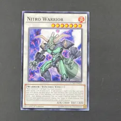 Yugioh TCG - Nitro Warrior - LC5D-EN032- LP/NM - 1st Ed - Common - Synchro 2014 - Image 2