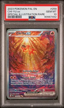 Pokemon Chi-Yu ex 259/193 - Paldea Evolved - SIR - PSA 10 - AKIRA EGAWA - Image 1