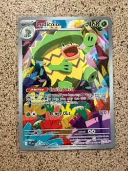 LUDICOLO 095/094 ILLUSTRATION RARE PHANTASMAL FLAMES POKEMON NM/M - Image 1