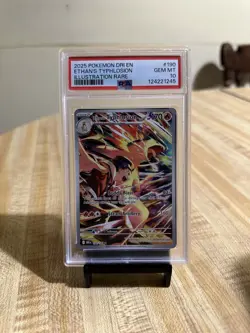 2025 Pokemon SV Destined Rivals DRI EN Ethan's Typhlosion #190 (PSA 10 GEM MT) - Image 1