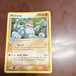 Pokemon TCG-Machamp-Legend Maker-9/92-120HP-Holo Rare-Nintendo-English-2006 - Image 1